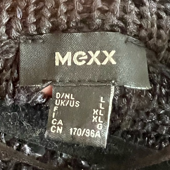 Crochet long black dress by MEXX - Picture 5 of 5